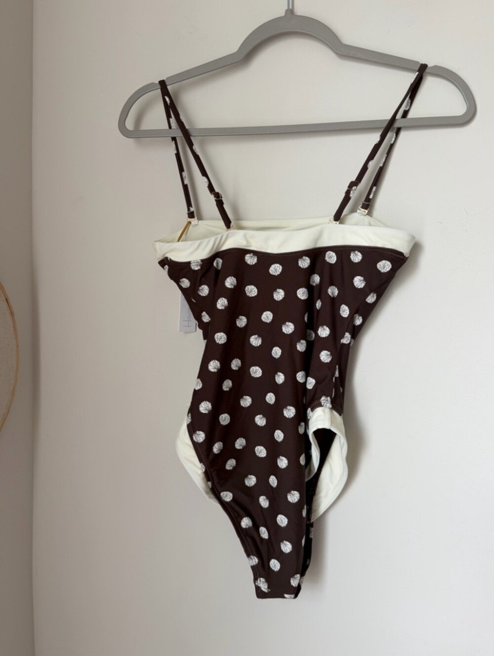 $188 NWT House of Harlow Timeless Retro Seashell Swimwear One Piece Bathong Suit - Picture 6 of 8